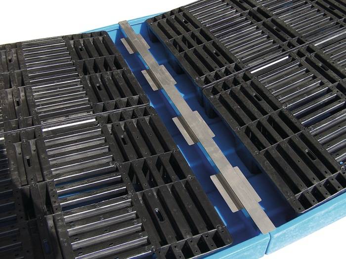 Wannenverbinder z.Verbinden v.2 Flachwannen L.1660mm BAUER