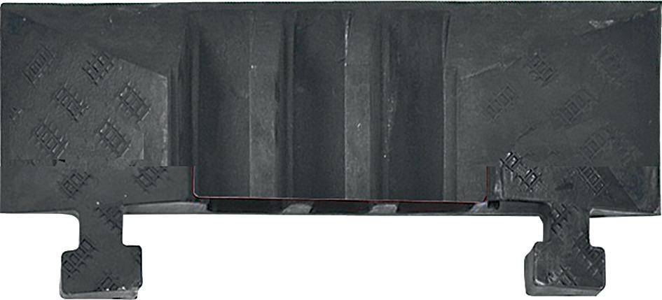 Kabelbrücke groß Abschlußelement / Zapfen