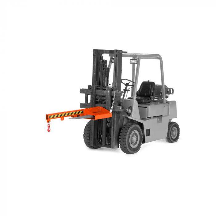 Lastarm Typ RLA-1 1500 - nicht höhenverstellbar - Maximallänge 1500 - Traglast 1000 kg - RAL 2004 reinorange
