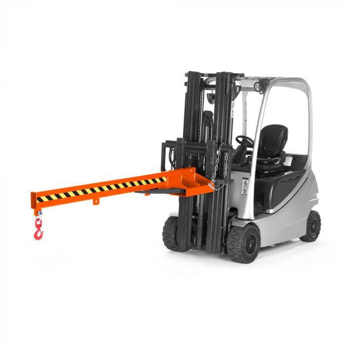 Lastarm Typ RLA-1 2400 - nicht höhenverstellbar - Maximallänge 2400 mm - Traglast 1000 kg - RAL 2004 reinorange