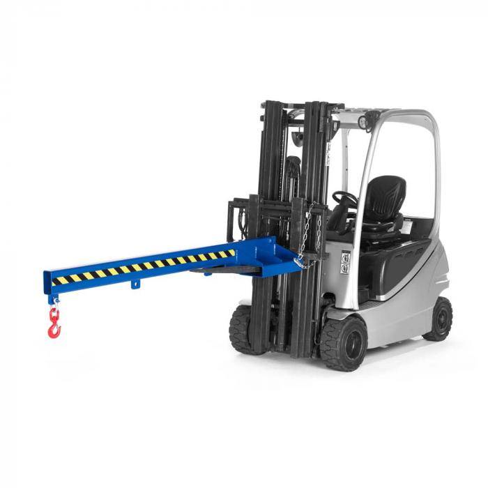 Lastarm Typ RLA-1 2400 - nicht höhenverstellbar - Maximallänge 2400 mm - Traglast 1000 kg - RAL 5010 enzianblau