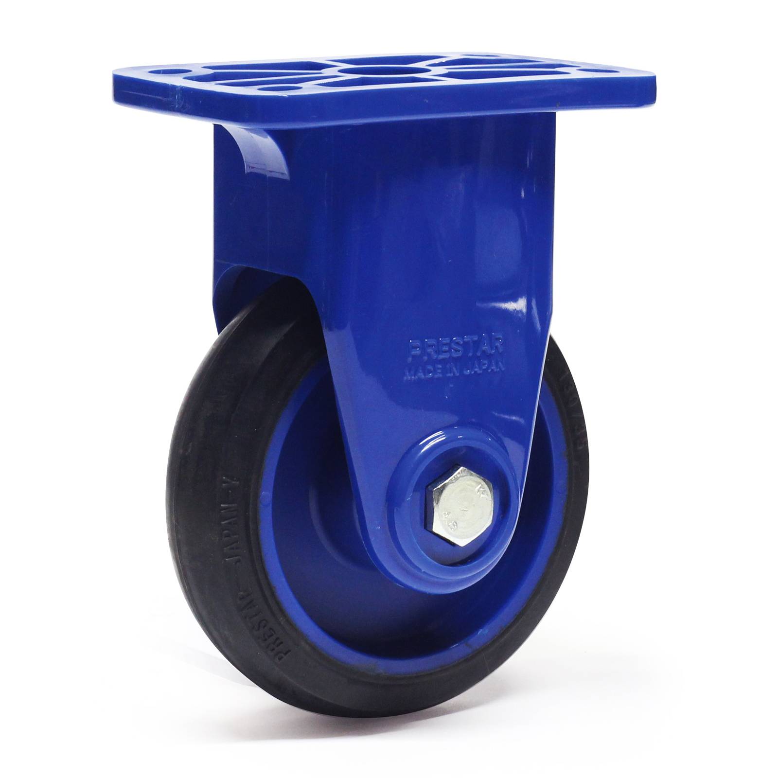 Protaurus Bockrolle Prestar Ø 130mm aus spurfreiem Naturgummi 150kg Traglast