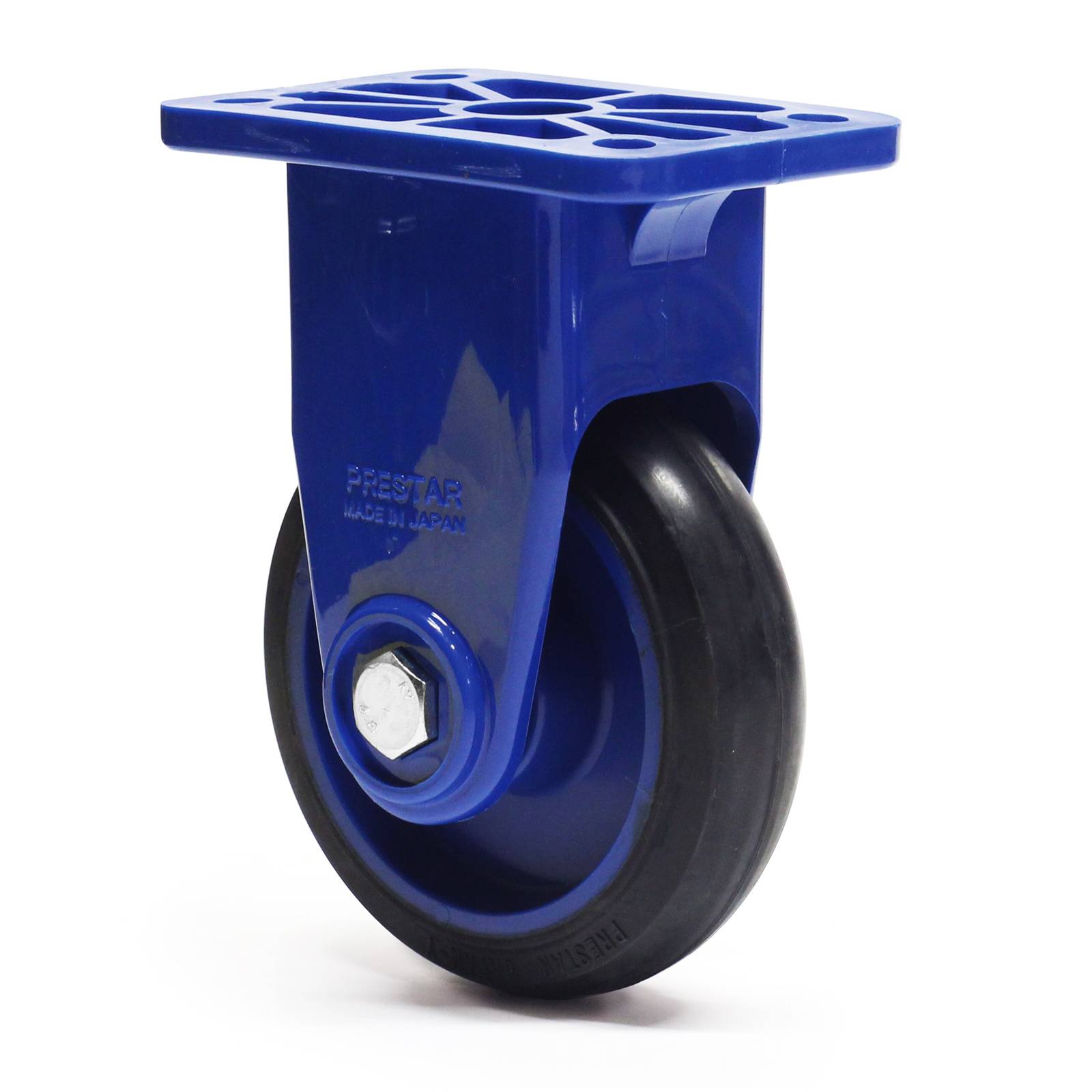 Protaurus Bockrolle Prestar Ø 130mm aus spurfreiem Naturgummi 150kg Traglast