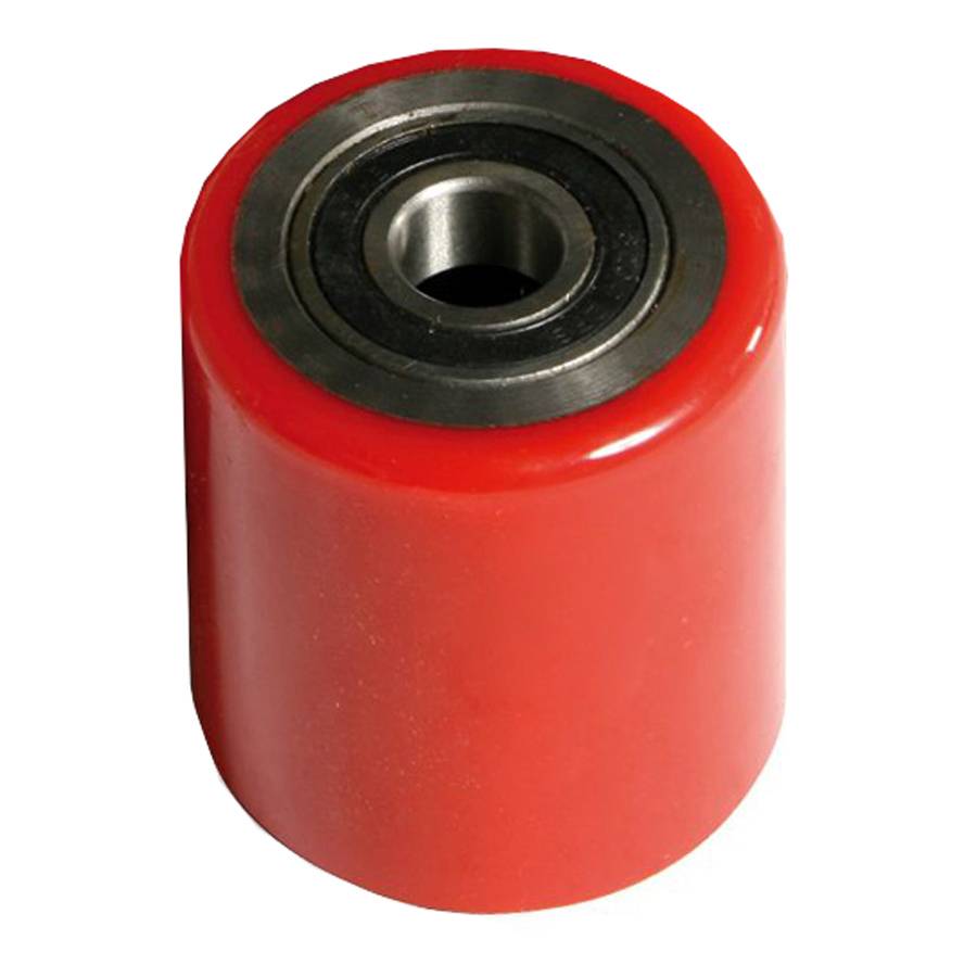 Protaurus Ersatz-Gabelrolle für Gabelhubwagen aus Polyurethan 80x70mm