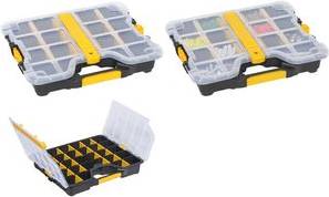 allit Sortimentskasten ''EuroPlus Basic >S<29'', Größe: 5-12 transparenter, hochschlagfester Polypropylen, individuelle