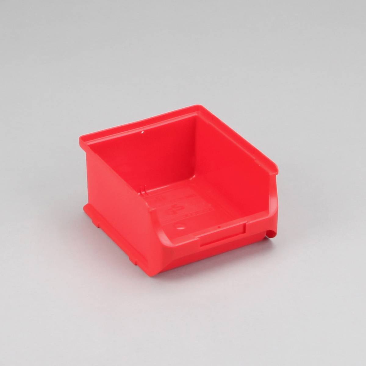 Sichtlagerkasten,HxBxT 82x137x160mm,PP,rot