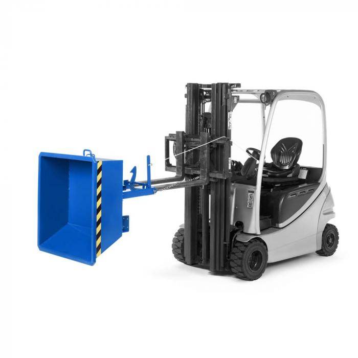 Minikipper Typ RMI - Volumen 0,25 cbm - Traglast 600 kg - RAL 5010 enzianblau
