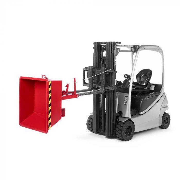 Minikipper Typ RMI - Volumen 0,25 cbm - Traglast 600 kg - RAL 3000 feuerrot