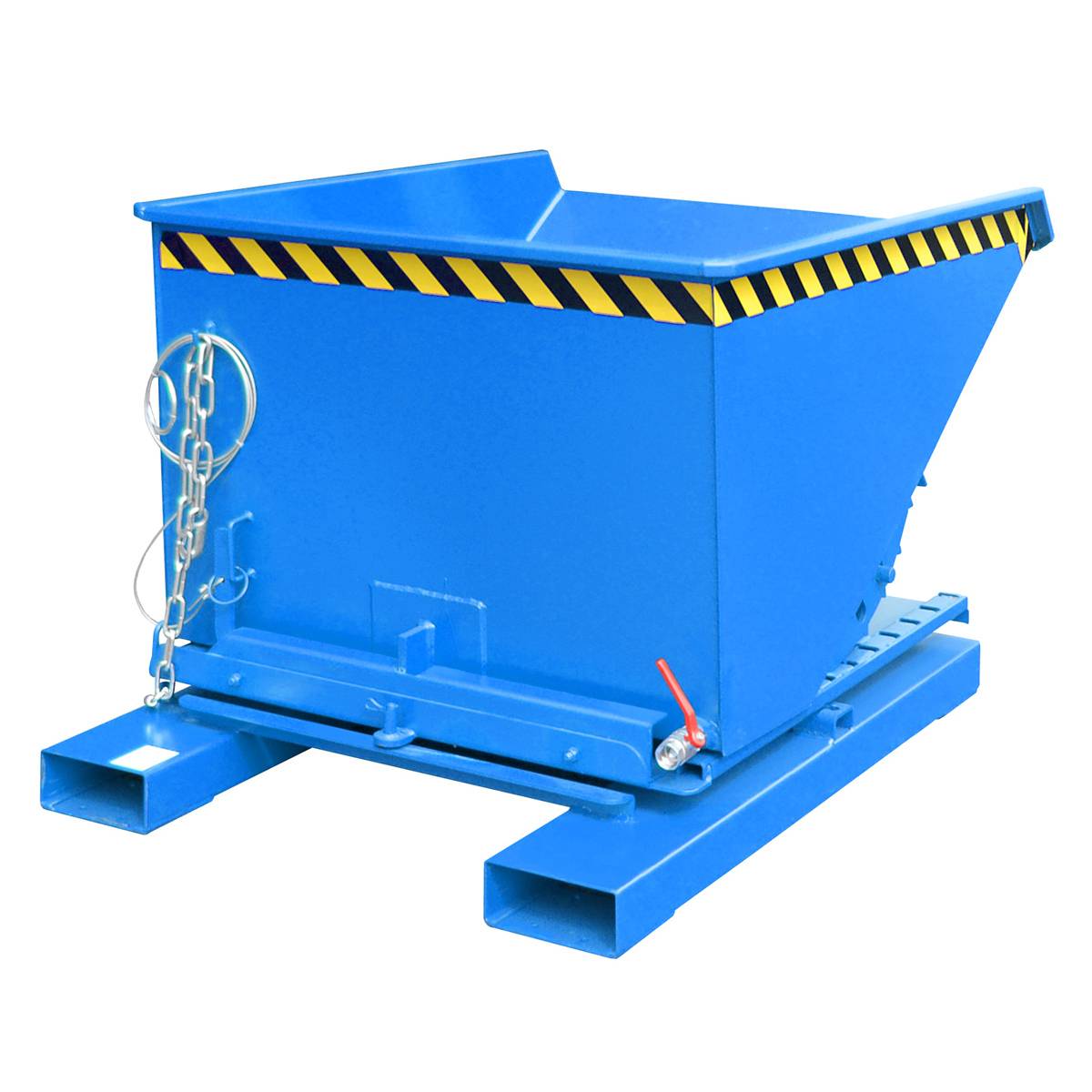 Spänebehälter S3S 600, lackiert, Lichtblau