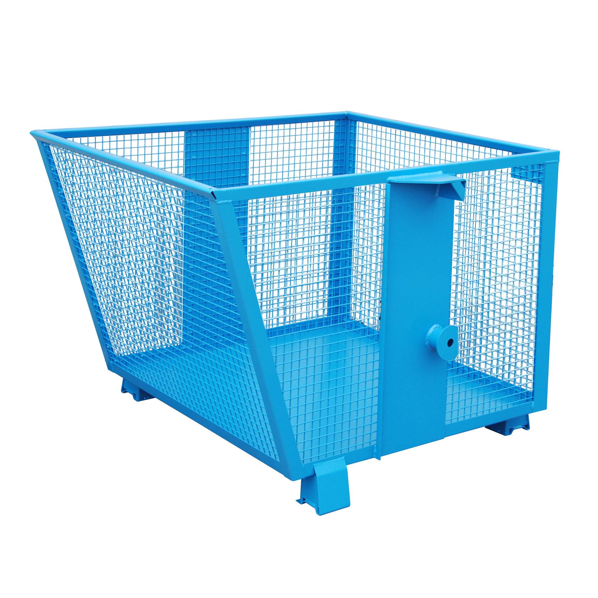 Gitterbehälter BSK-G 90, lackiert, Lichtblau