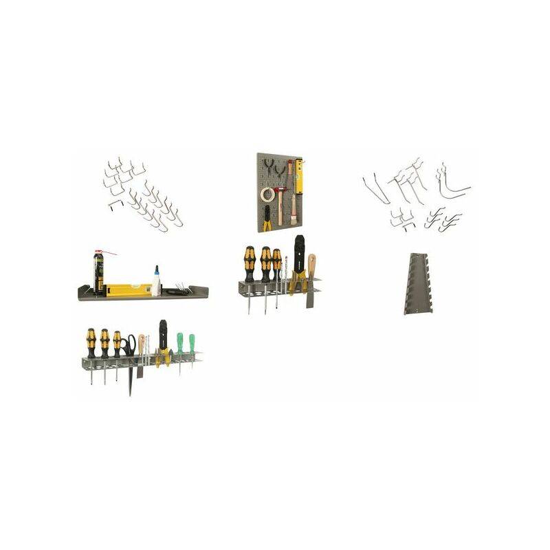 allit Wandablageboard "StorePlus Flex M 58", grau