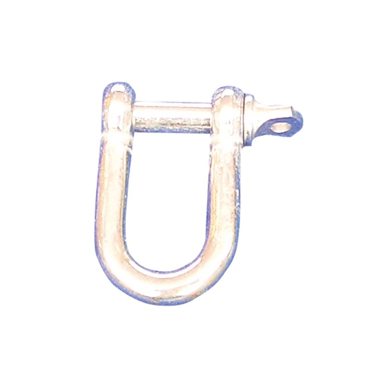 Schäkel,f. Absperrkette,Stahl,gelb