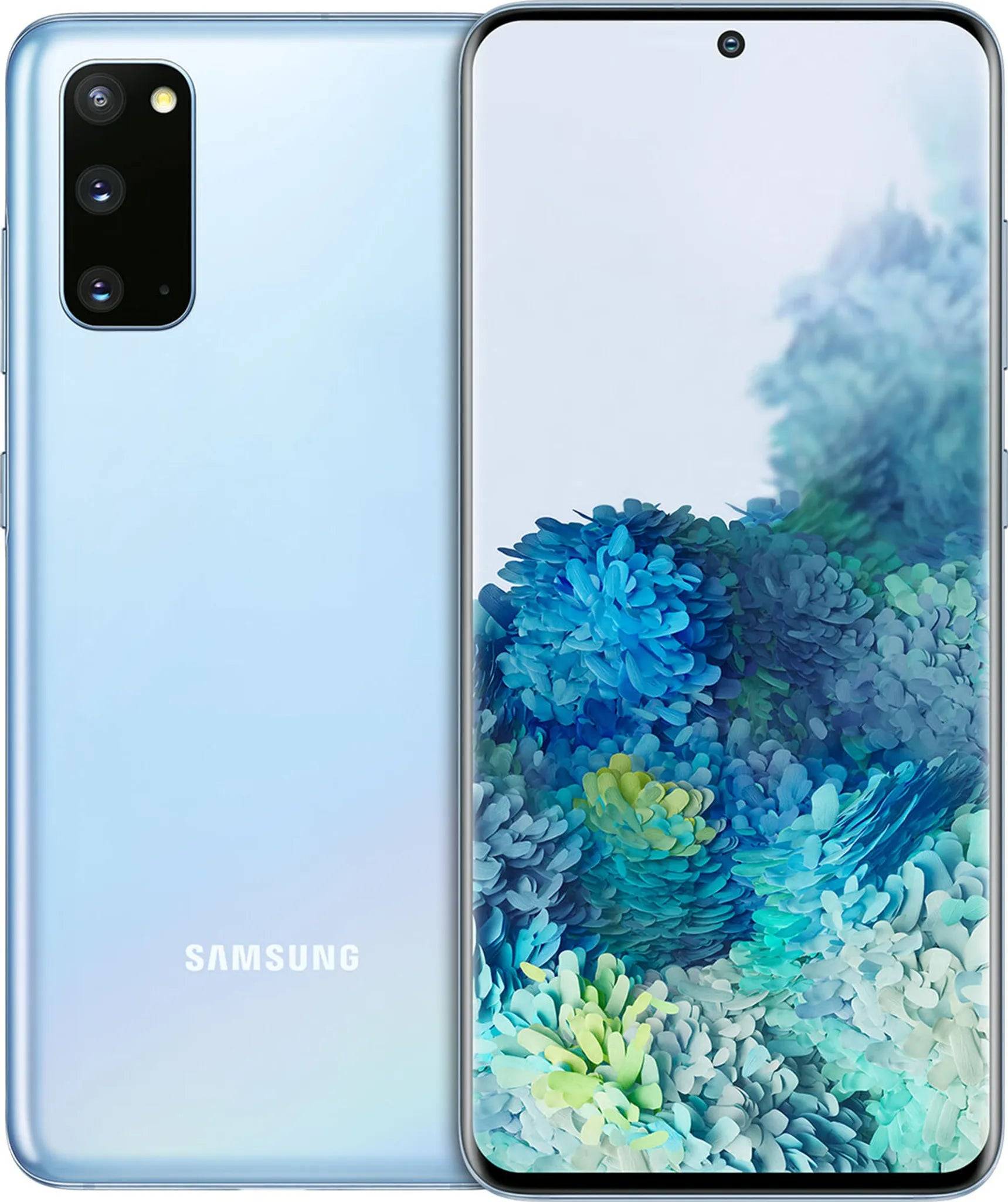 Samsung Galaxy S20 - Mobiltelefon - 12 MP 128 GB - Blau - Cloud Blue