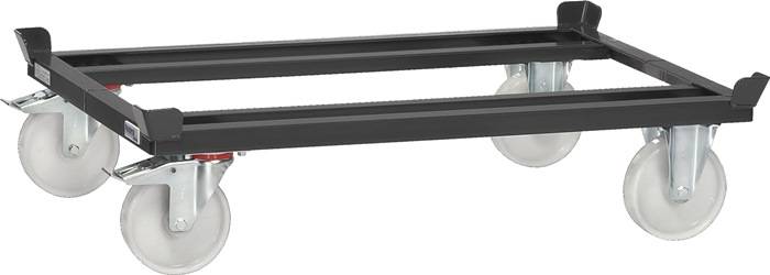Palettenfahrgestell f.Palettengröße 1200x800mm PA Bereifung Trgf.1050 kg FETRA
