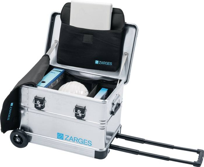 Rollboxen-Set Außen-L600xB400xH385mm 60l Alu.m.Stapelecken