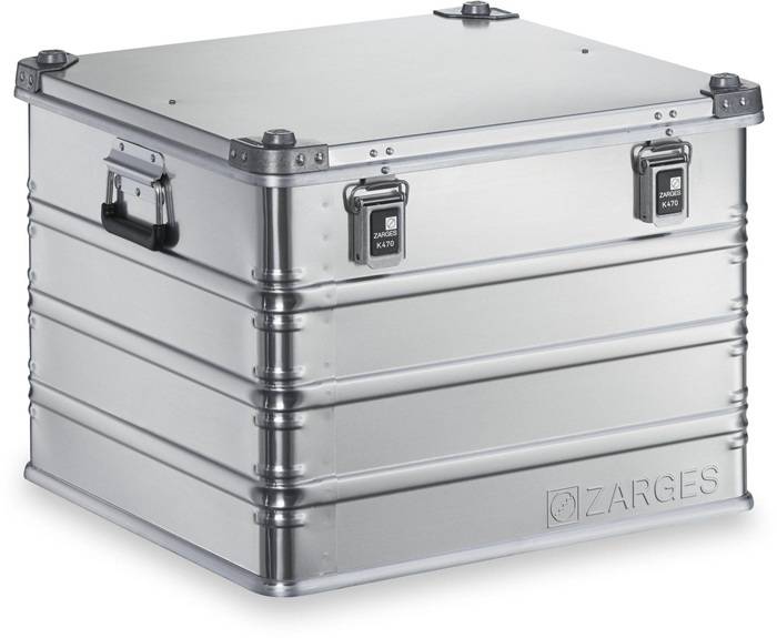 Kiste K470 Innenmaße 600x560x440mm Vol.148l Alu. Zarges