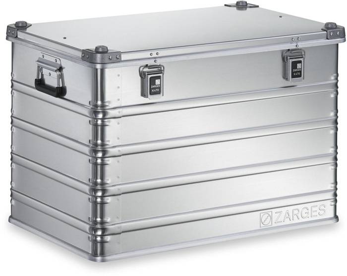 Kiste K470 Innenmaße 780x480x520mm Vol.195l Alu. Zarges