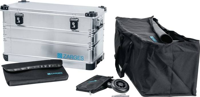 Rollboxen-Set Außen-L800xB400xH455mm 99l Alu.m.Stapelecken