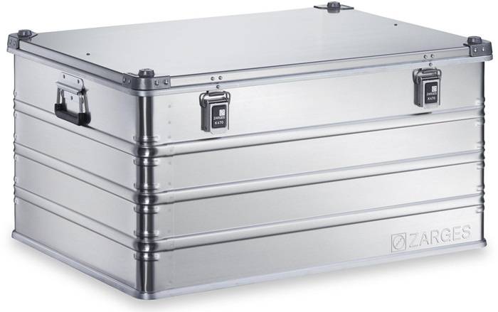 Kiste K470 Innenmaße 900x640x450mm Vol.159l Alu. Zarges