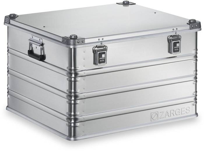 Kiste K470 Innenmaße 690x640x430mm Vol.190l Alu. Zarges