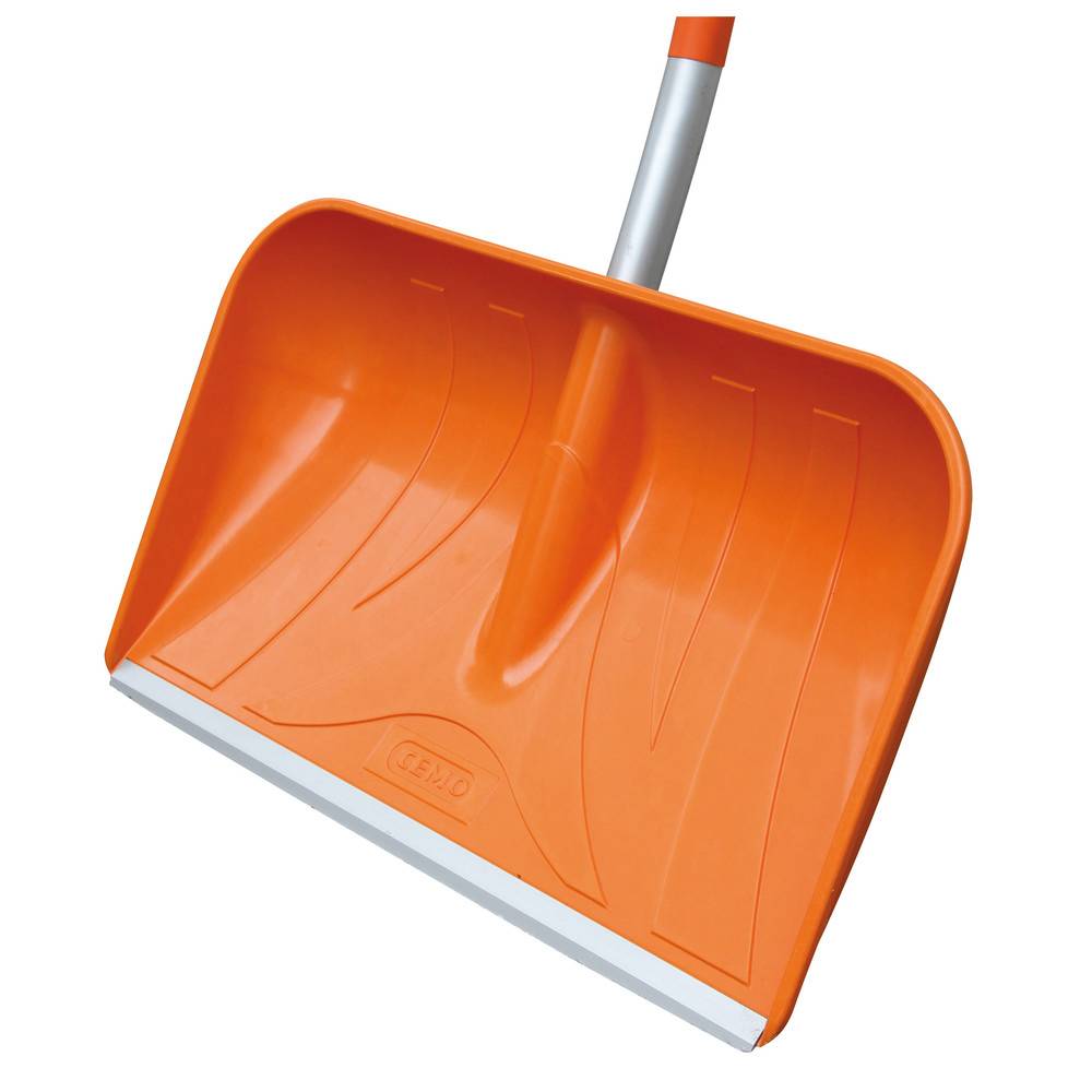 CEMO Schneeschieber mit Aluminiumkante, D-Griff