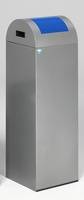 VAR Wertstoffsammelgerät WSG 85 R Korpus silber, Einwurfklappe enzianblau