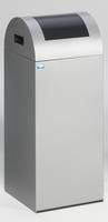 VAR Wertstoffsammelgerät WSG 55 R Korpus silber, Einwurfklappe anthrazit