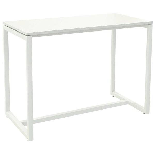 Stehtisch EasyDesk - 150 x 110 x 75 cm weiß/weiß.
