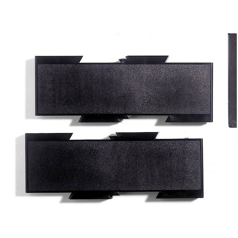 Hansa Erweiterungsplatte für Telefonschwenkarm, schwarz