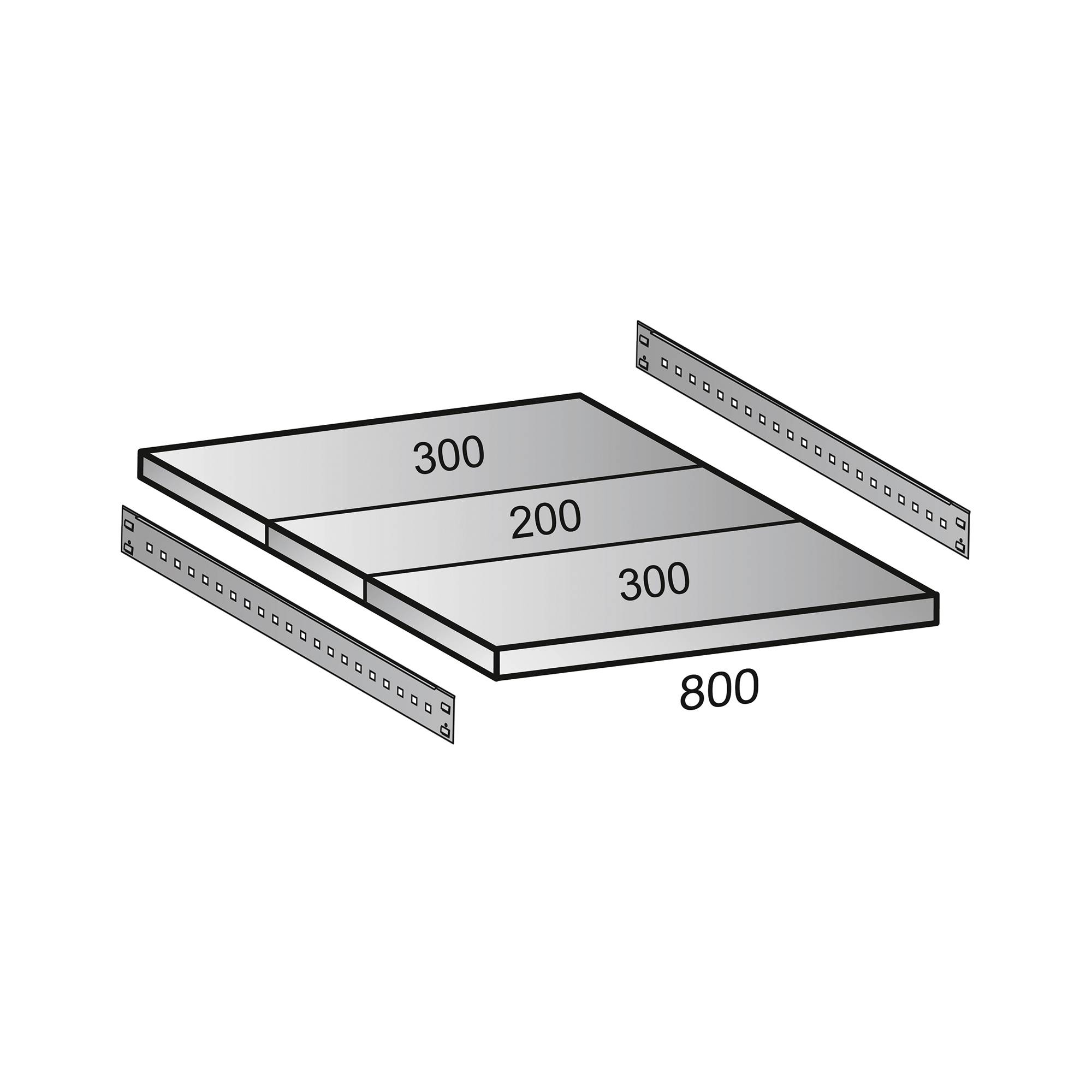 SCHOLZ Fachboden 081083 800x800mm vz
