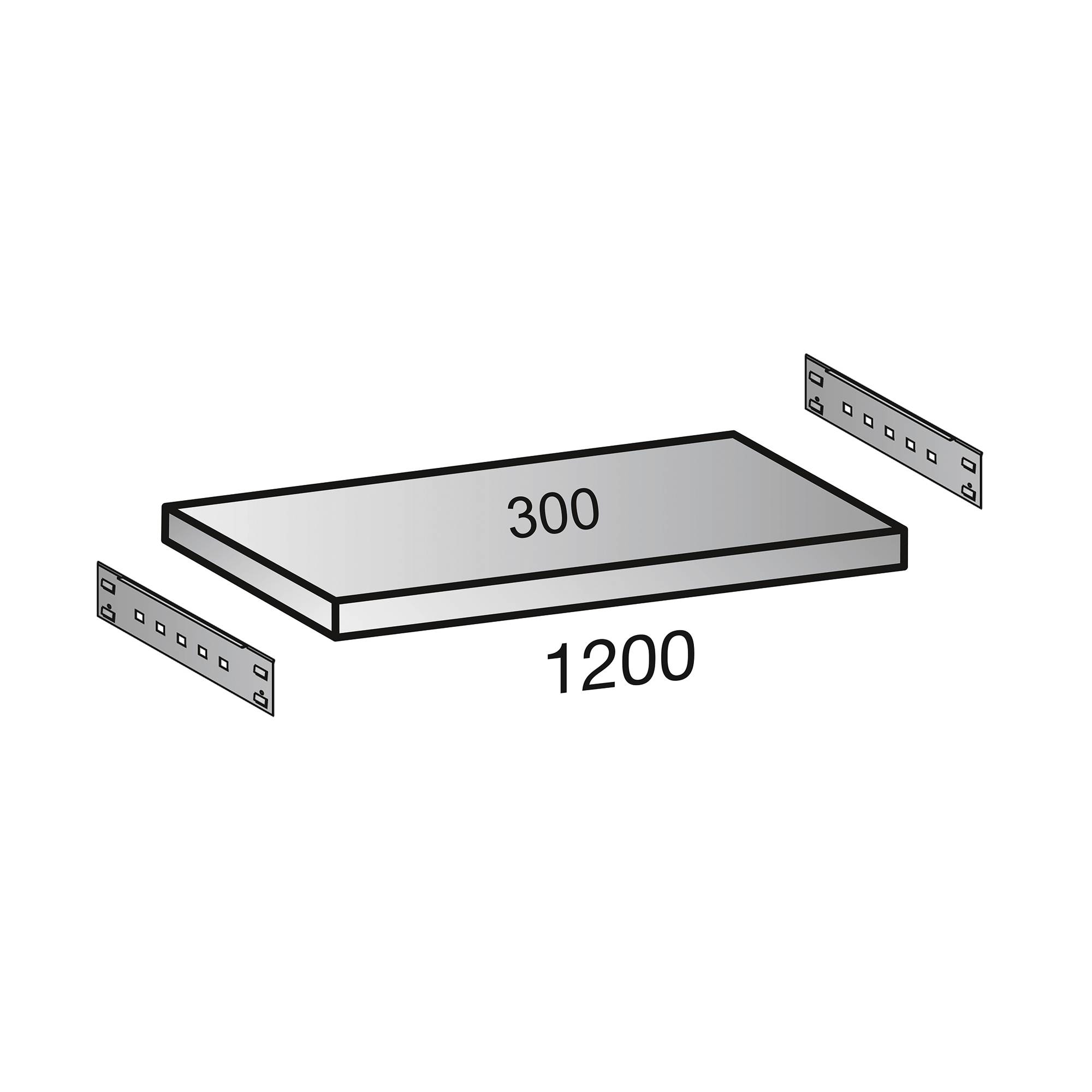 SCHOLZ Fachboden 031023 1.200x300mm vz