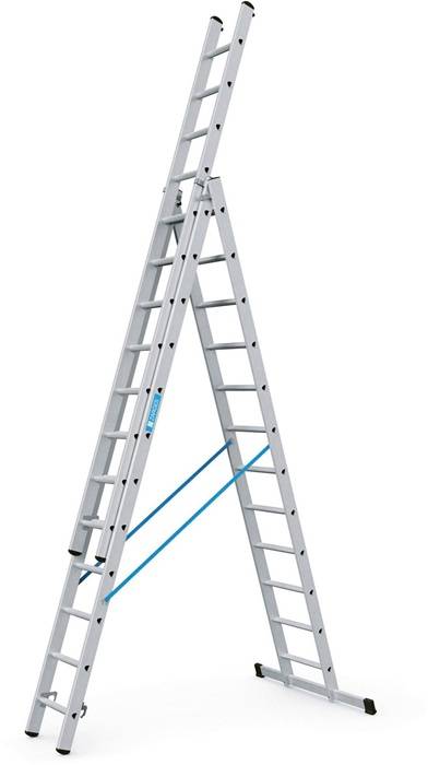 Mehrzweckleiter Skymaster DX 3x12 Sprossen L.3,54-8,3m Arbeits-H.9m Zarges