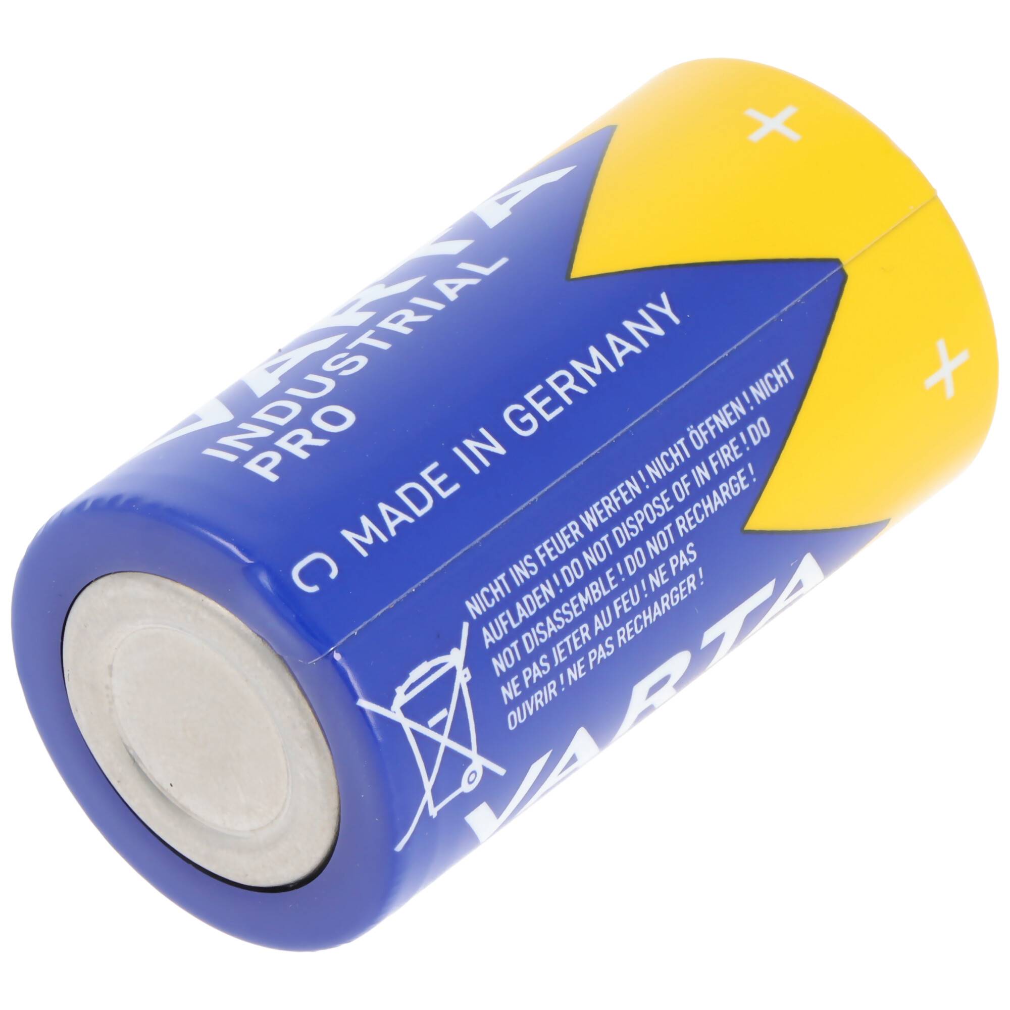 Varta 4014 Industrial Pro Baby Batterie 1,5 Volt Batterie Varta 04014211111, 50 x26,2 mm