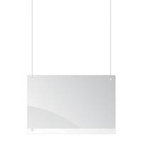 Franken SPA6580, Transparent, Acrylglas, 1 Stück(e), 3 mm, 800 mm, 650 mm