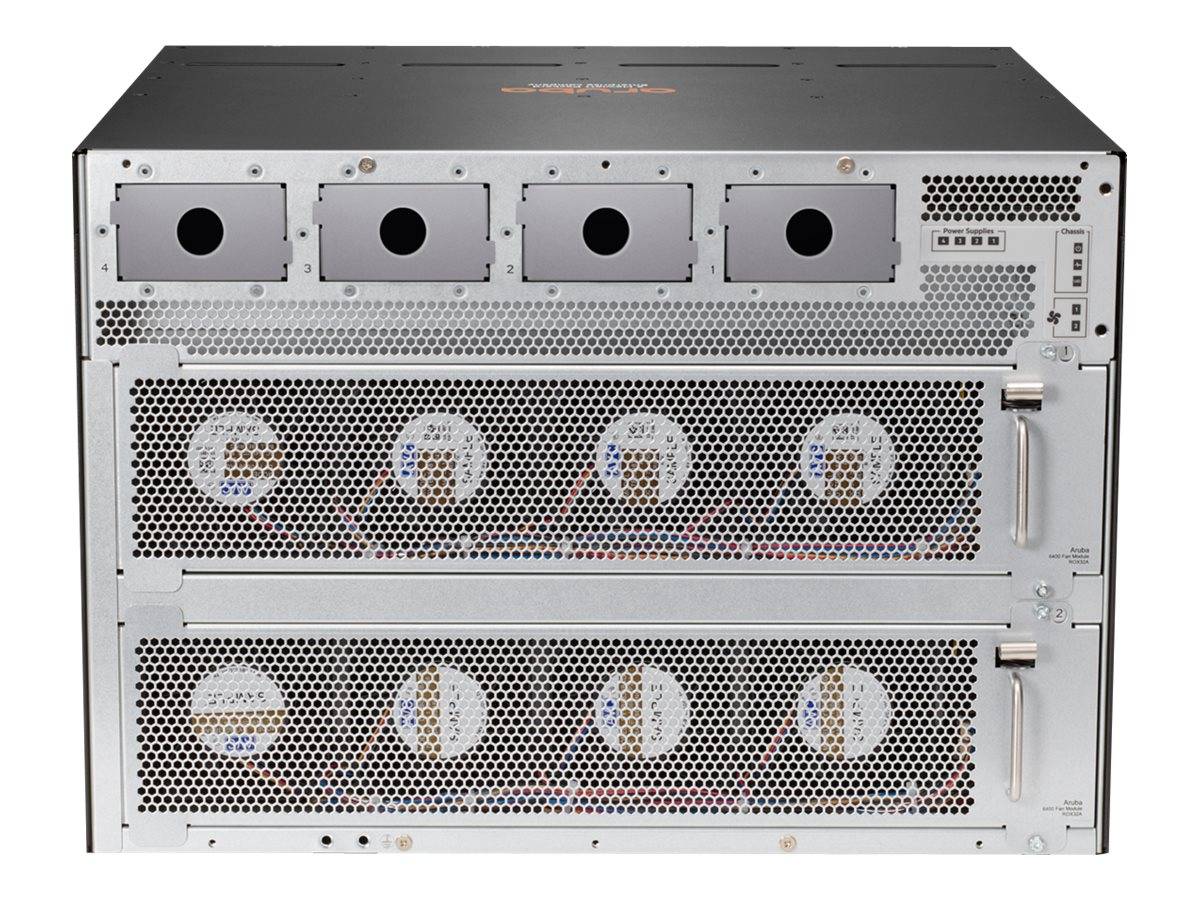 HPE Aruba 6405 48SFP+ 8SFP56 - Switch - L3 - managed - 48 x 1 Gigabit / 10 Gigabit SFP+ + 8 x 1 Gigabit / 10 Gigabit / 25 Gigabit / 50 Gigabit