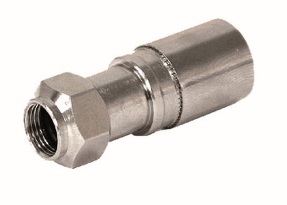 25 Stück Wisi F-Compress-Stecker DV14N