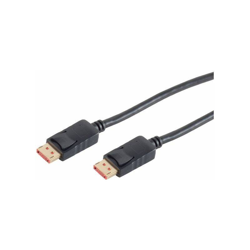 shiverpeaks BASIC-S DisplayPort 1.4 Kabel, schwarz, 5,0 m