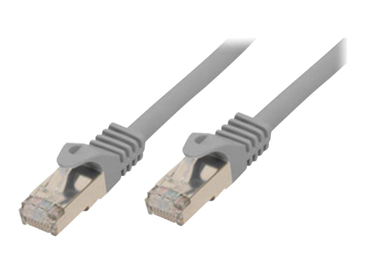shiverpeaks Patchkabel, Kat. 6A, S/FTP, 7,5 m, grau