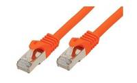 ShiverPeaks RJ45 Patchkabel S/FTP Cat7 LSZH orange - Kabel - Netzwerk