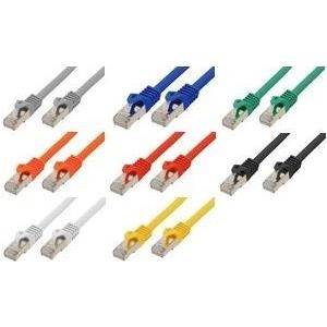 shiverpeaks BASIC-S Patchkabel,Cat.7 Rohkabel, S/FTP, weiß, 2,00 m RJ45 Stecker