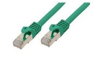shiverpeaks Patchkabel, Kat. 6A, S/FTP, 0,5 m, grün