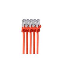 ShiverPeaks BS75511-R-SET5 - 1 m - Cat7 - S/FTP (S-STP) - RJ-45 - RJ-45