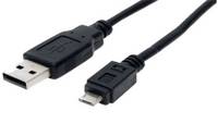 shiverpeaks BS77183, 3 m, USB A, Micro-USB B, USB 2.0, Männlich/Männlich, Schwarz