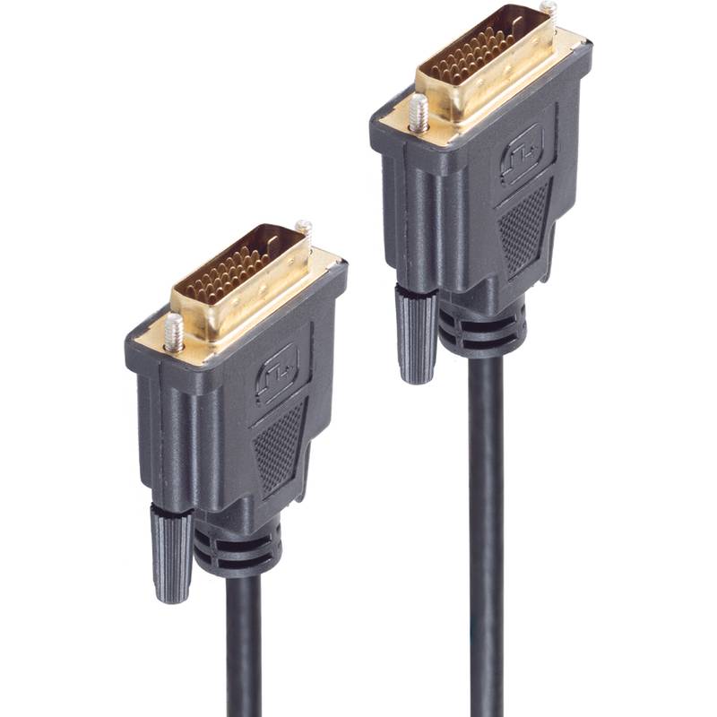 shiverpeaks BASIC-S DVI Kabel, DVI-D 24+1 Stecker -