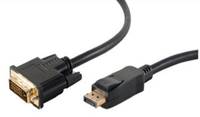 shiverpeaks BS77495-1, 5 m, DisplayPort, DVI, Männlich, Männlich, Gold