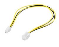 shiverpeaks CPU P4/CPU P4 0.3m, 0,3 m, 4-pin ATX12V, 4-pin ATX12V, Männlich, Weiblich, Gerade