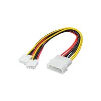shiverpeaks BS78234-HQ, 0,2 m, Molex (4-pin), 2 x Molex (4-pin), Männlich, Weiblich, Gerade