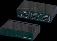 ShiverPeaks SHVP 05-03002 - HDMI Splitter Buchse auf 2x Buchse 4K2K 3D - Digital