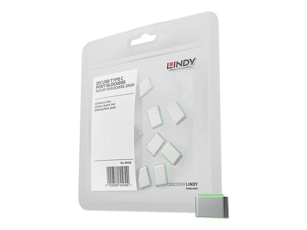 Lindy - Schloss für USB-C-Port - grün (Packung