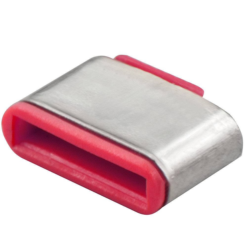 Lindy 40437 USB Typ C Port Schloss, pink, 10 Stück